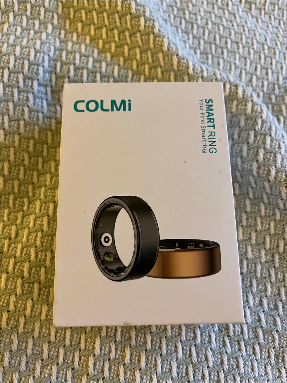 Smart Ring - Black and Gold Wearable
